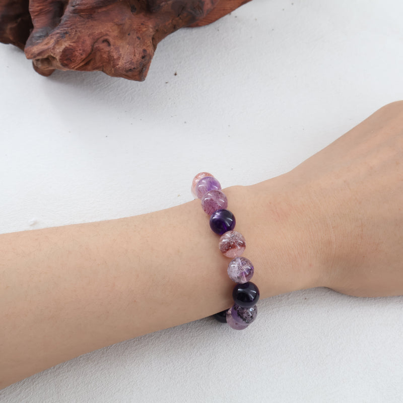 BLACK CURRANT SUPER 7 BRACELET