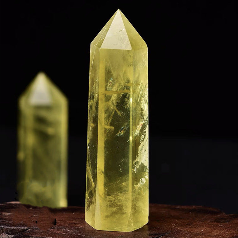 NATURAL CITRINE TOWER