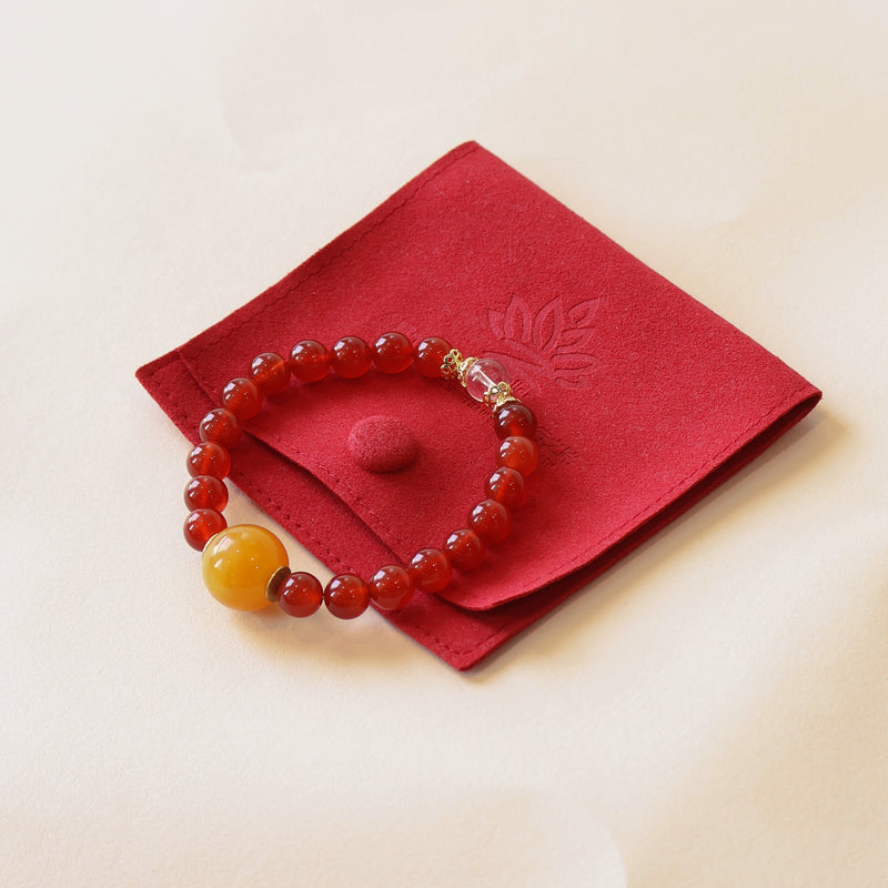 Crystal–Ember Clarity AI Companion Bracelet-8