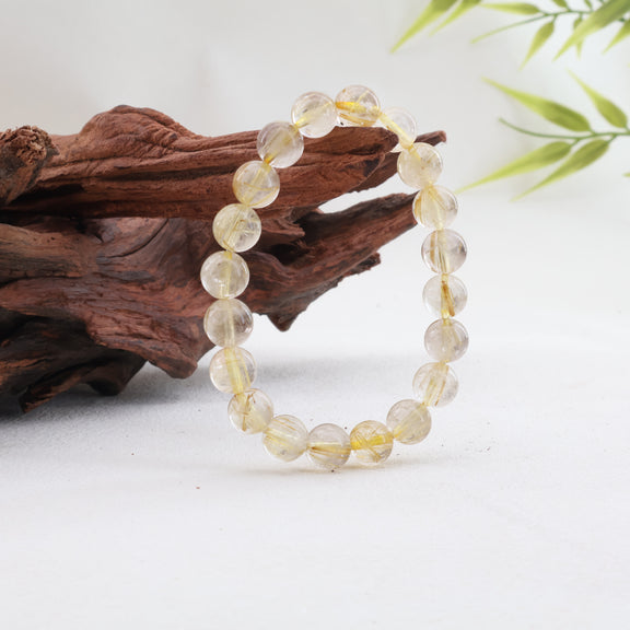 GOLDEN RUTILATED CRYSTAL BRACELET-3