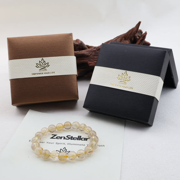 GOLDEN RUTILATED CRYSTAL BRACELET-6