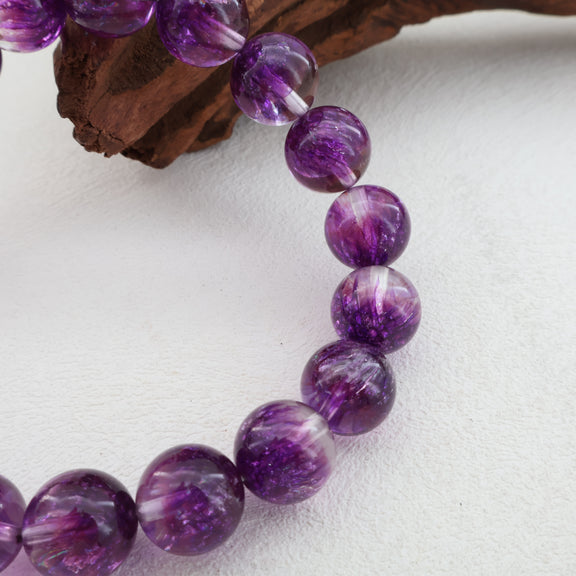 PURPLE FIREWORKS SUPER SEVEN CRYSTAL BRACELET-4