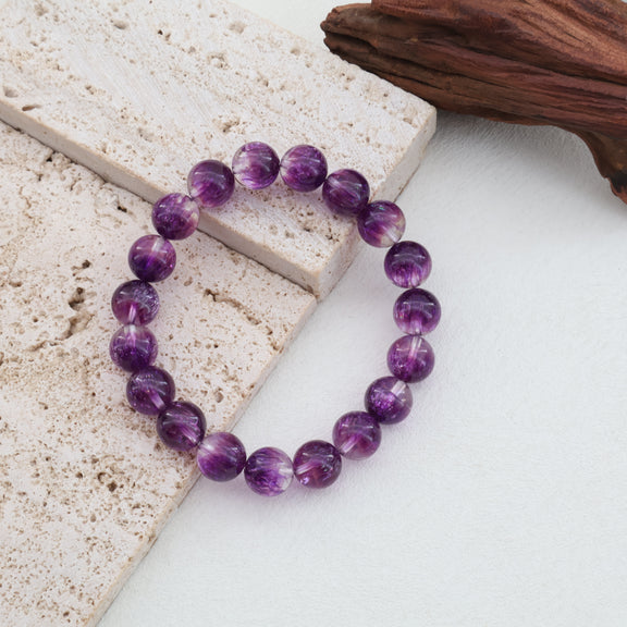 PURPLE FIREWORKS SUPER SEVEN CRYSTAL BRACELET-5