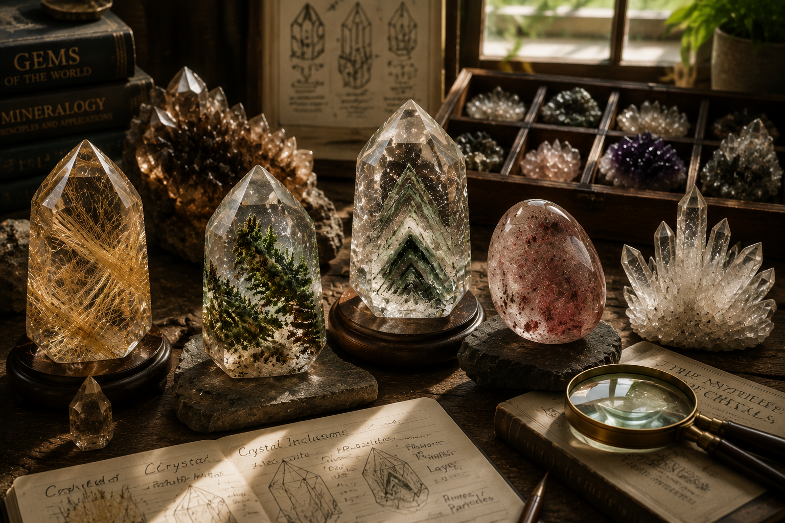 Crystal Inclusions Explained: A Beginner's Guide to Natural Patterns Inside Gemstones