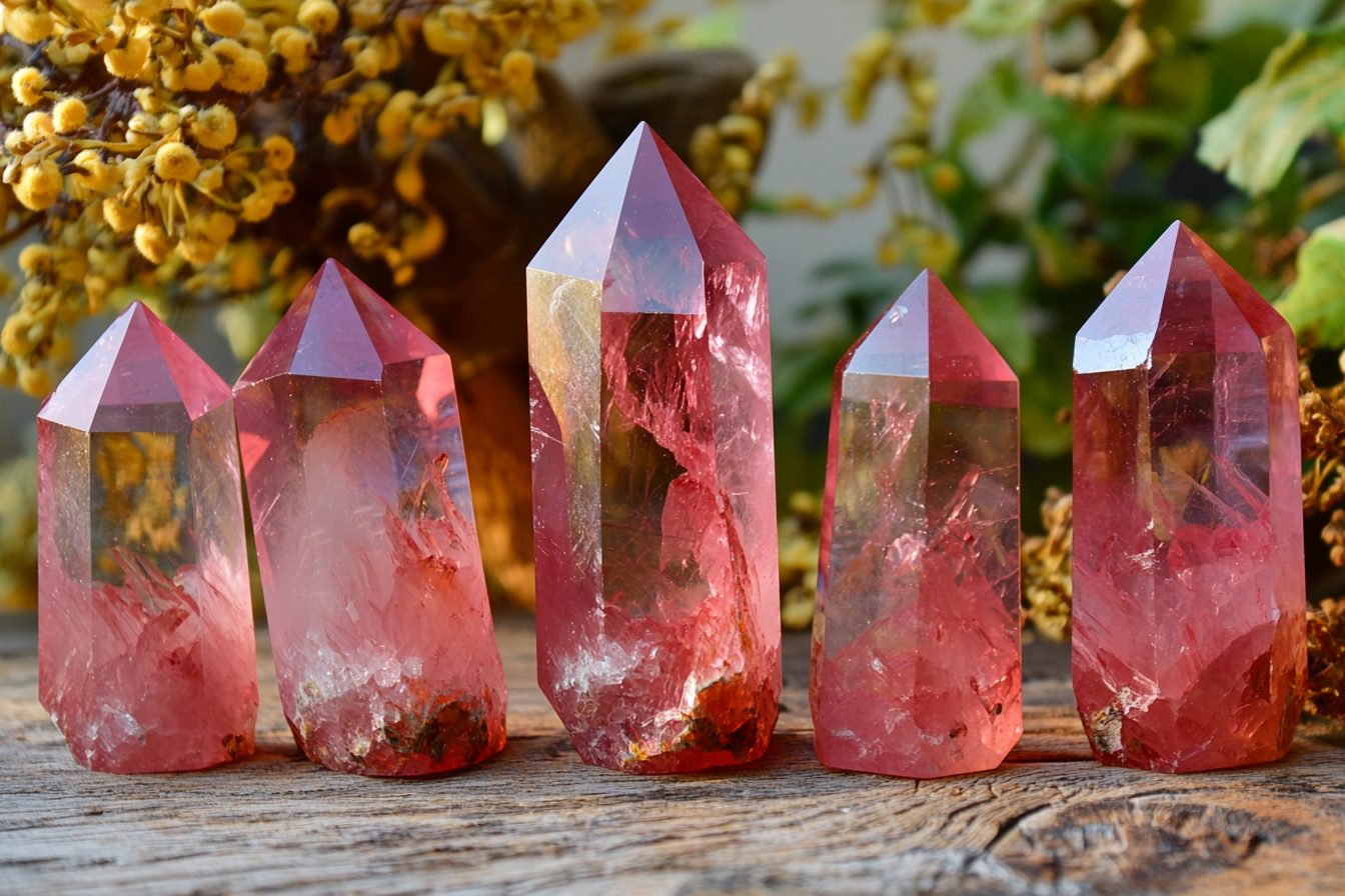 Red Phantom Quartz: The Crystal of Passion, Transformation, and Vitality