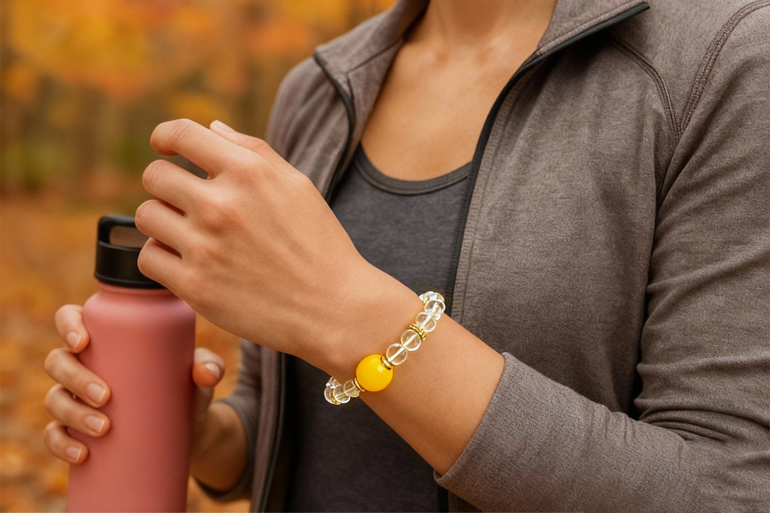 Sunrise Gleam AI Companion Bracelet Blog Display Image