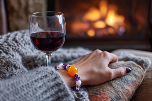 Winter Crystals and the Energy of Stillness:How AI Crystal Bracelets Support Calm, Protection, and Inner Strength