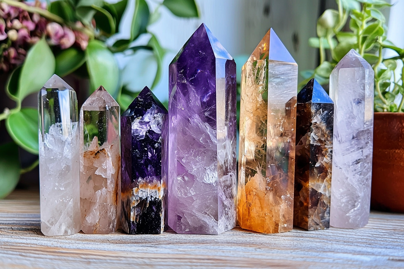 Rare Crystals: Unlocking the Mystical Power of Super 7, Green Phantom, and Rutilated Quartz