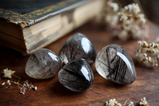 Black Rutilated Quartz Benefits: Grounded Power and Shadow Transformation