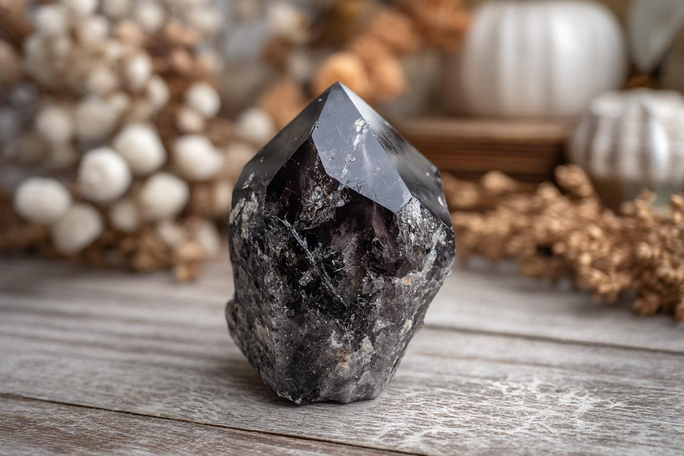 Black Super Seven Crystals Healing Properties: The Stone of Deep Protection, Inner Alchemy, and Spiritual Resilience