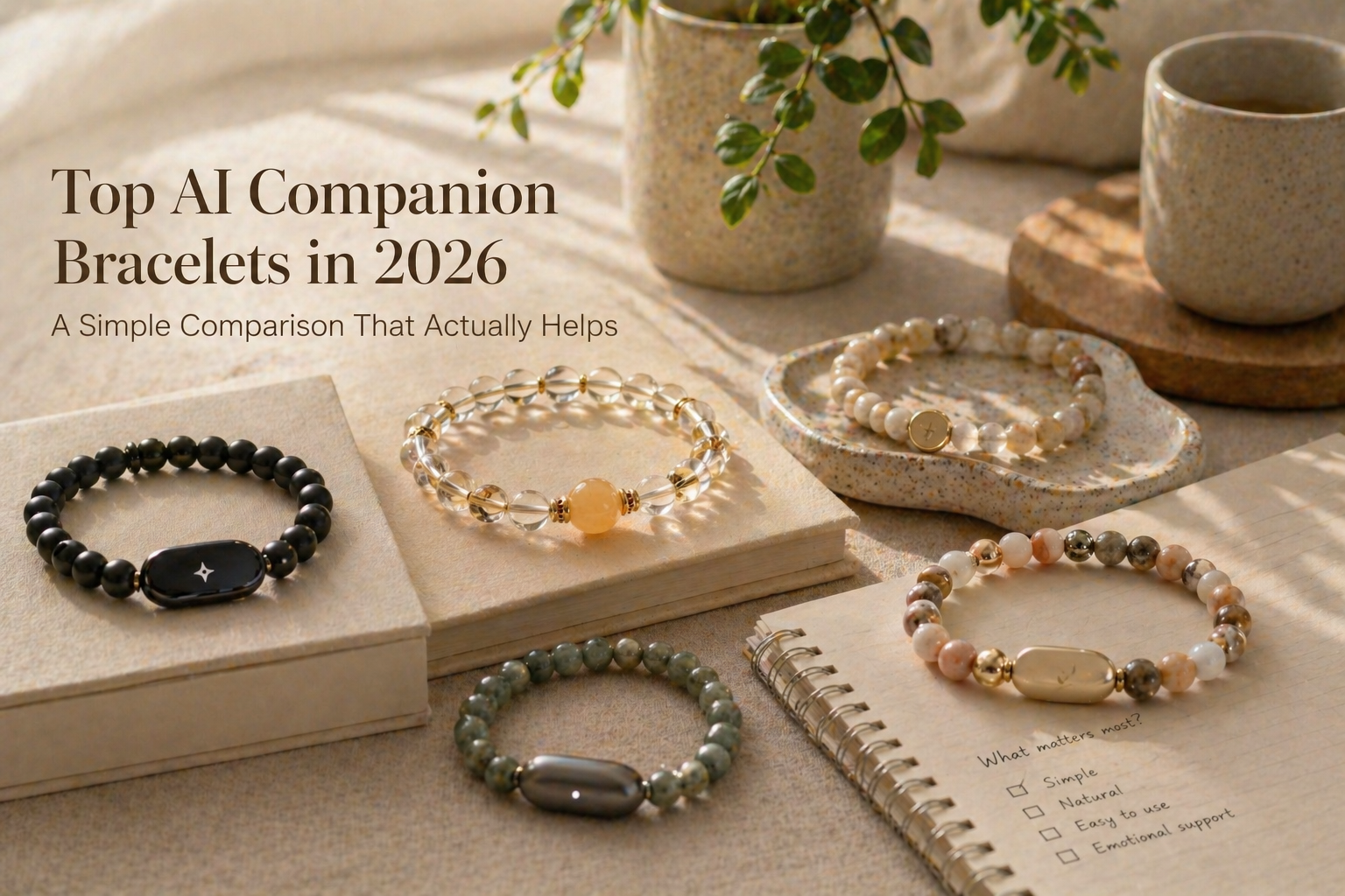 Top AI Companion Bracelets in 2026 (A Simple Comparison That Actually Helps)