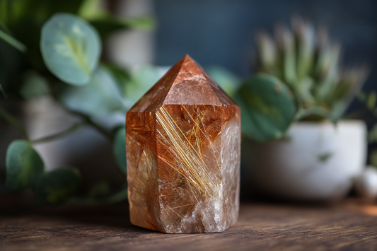 Copper Rutilated Quartz Benefits: Magnetic Confidence and Manifestation Power