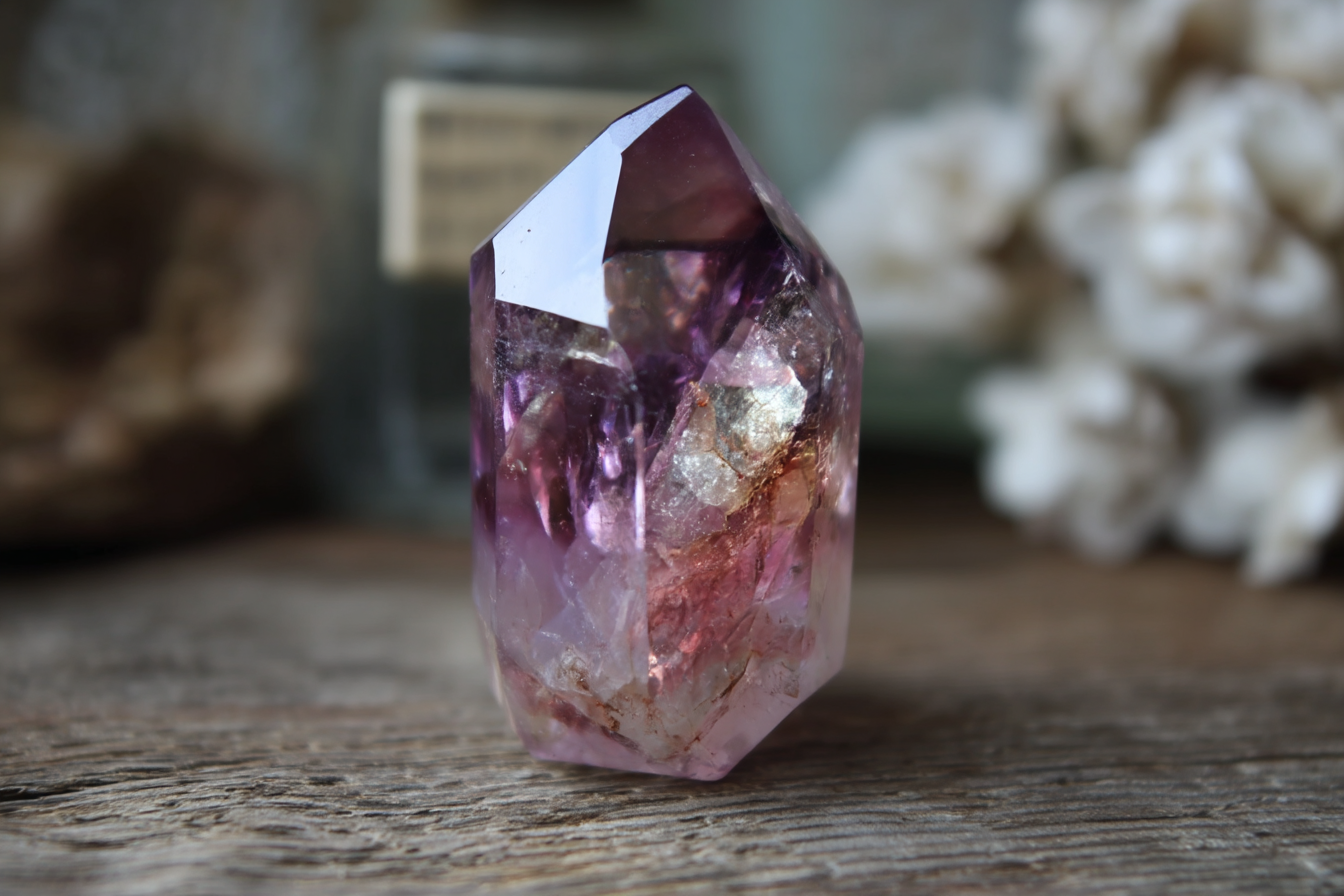 Purple Phantom Quartz Healing Properties: The Crystal of Spiritual Insight, Soul Growth, and Inner Awakening