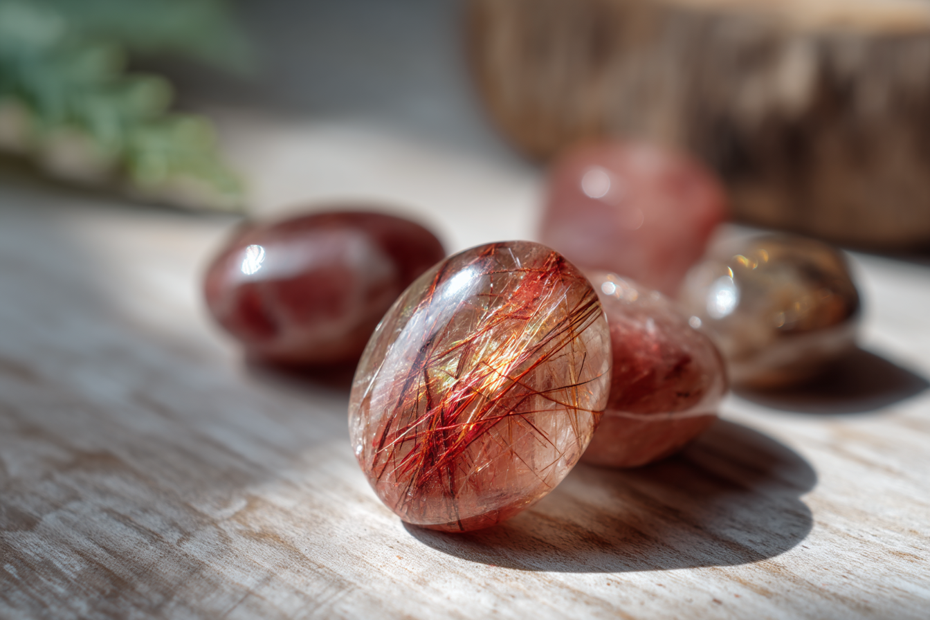Red Rutilated Quartz Benefits: Passion Activation and Soul Vitality