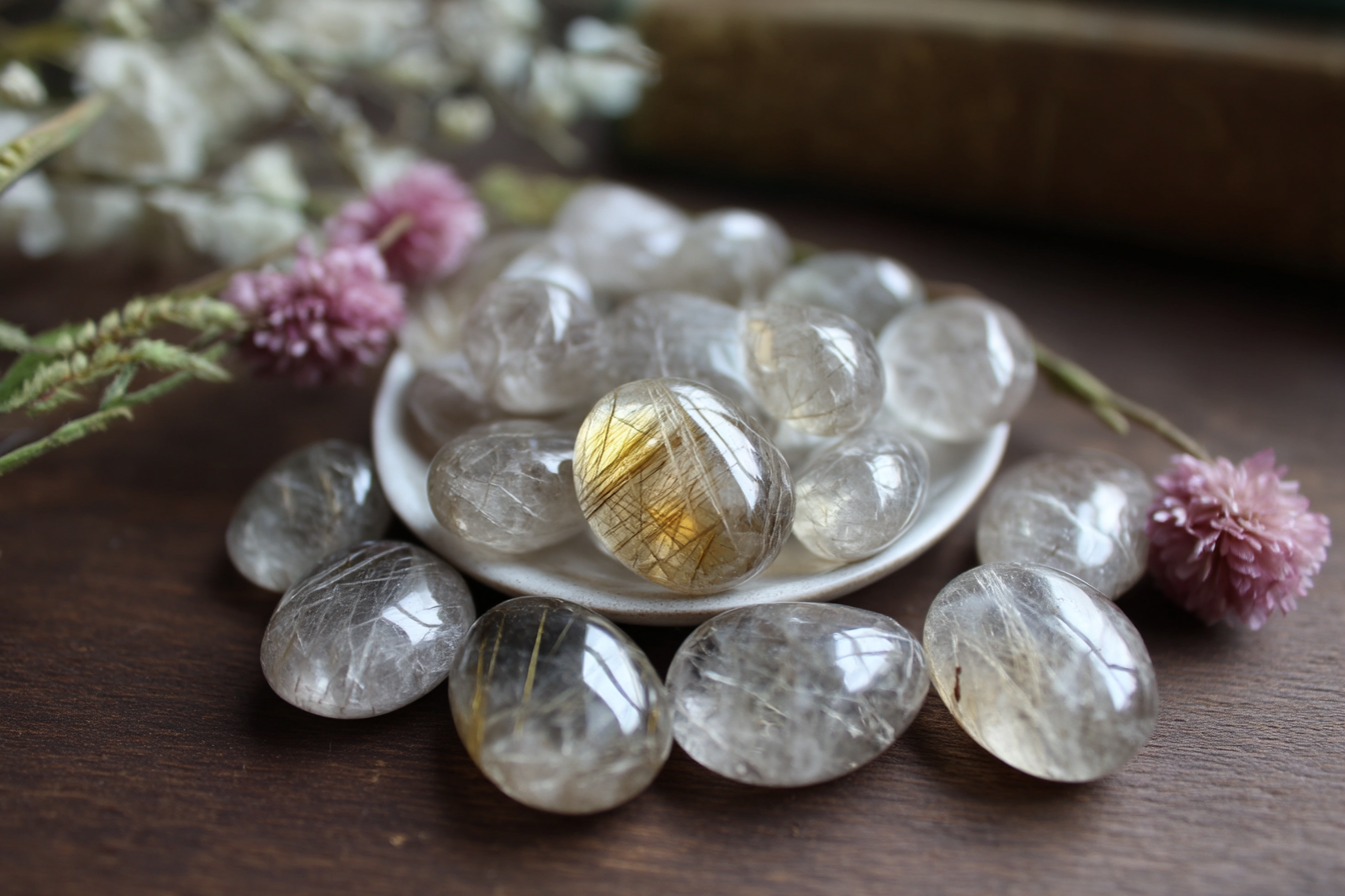 Silver Rutilated Quartz Healing Properties: The Crystal of Lunar Clarity, Energy Flow, and Spiritual Precision