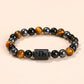 Capricorn Tiger’s Eye and black hematite zodiac bracelet