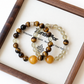 Heartbond crystal couple bracelet gift style with premium gemstone details