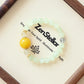 Jade Mist AI Companion Bracelet displayed on jewelry tray with Prehnite and Moonstone crystal details