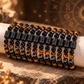 12 zodiac Tiger’s Eye and black hematite bracelets from Aries to Pisces