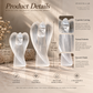 Moroccan selenite guardian angel size and product details