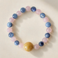 Libra Rose Quartz and Kyanite crystal bracelet product showcase