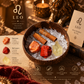 Leo Zodiac Crystal Cleansing Kit with Sunstone, Citrine and Red Jasper