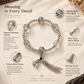 12mm natural gemstone tassel bracelet design and material details