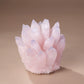 Pink purple quartz crystal cluster decorative home decor piece