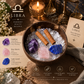 Libra Zodiac Crystal Cleansing Kit with Amethyst, Rose Quartz and Lapis Lazuli