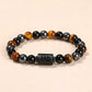 Virgo Tiger’s Eye and black hematite zodiac bracelet