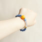 Wearing Stellar Flow Kyanite Moonstone AI Companion Bracelet for Everyday Fashion and Lifestyle