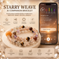 Starry Weave AI Companion Bracelet with Black Gold Super Seven Tiger Eye and Amethyst beads featuring NFC smart interaction and personalized AI guidance