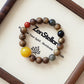 Eastern Wisdom Agarwood Crystal Bracelet with handcrafted agarwood beads and natural crystals inspired by Eastern wisdom and mindful living