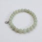 Sanftes Wiesen-Jade-Armband – 925 Sterlingsilber