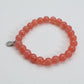 Bracciale in Agata Yanyuan Coral Glow – Argento Sterling 925