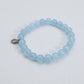 Ocean Whisper Aquamarine Bracelet – 925 Sterling Silver