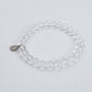 Pure Light Clear Quartz Bracelet – 925 Sterling Silver