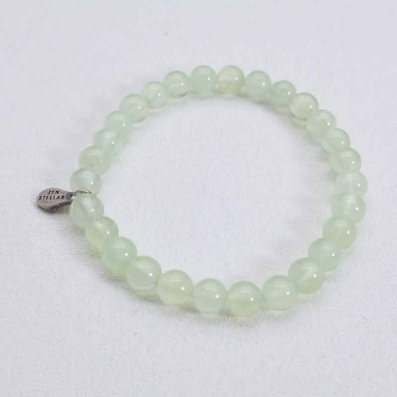 Bracciale Quiet Bloom in Prehnite – Argento Sterling 925