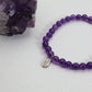 Violet Clarity Amethyst Bracelet – 925 Sterling Silver