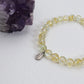 Golden Radiance Topaz Bracelet – 925 Sterling Silver