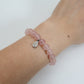 Blush Harmony Rose Quartz Bracelet – 925 Sterling Silver