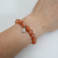 Solar Joy Sunstone Bracelet – 925 Sterling Silver