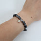 Pulseira Shadow Veil de Quartzo Rutilado Preto – Prata Esterlina 925