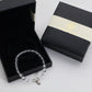 Pure Light Clear Quartz Bracelet – 925 Sterling Silver
