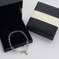 Bracciale Quarzo Fantasma Verde Foresta Nascosta – Argento Sterling 925