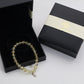Golden Radiance Topaz Bracelet – 925 Sterling Silver