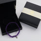 Violet Clarity Amethyst Bracelet – 925 Sterling Silver
