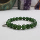 Evergreen Harmony Jade Bracelet – 925 Sterling Silver