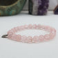 Blush Harmony Rose Quartz Bracelet – 925 Sterling Silver