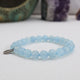 Ocean Whisper Aquamarine Bracelet – 925 Sterling Silver